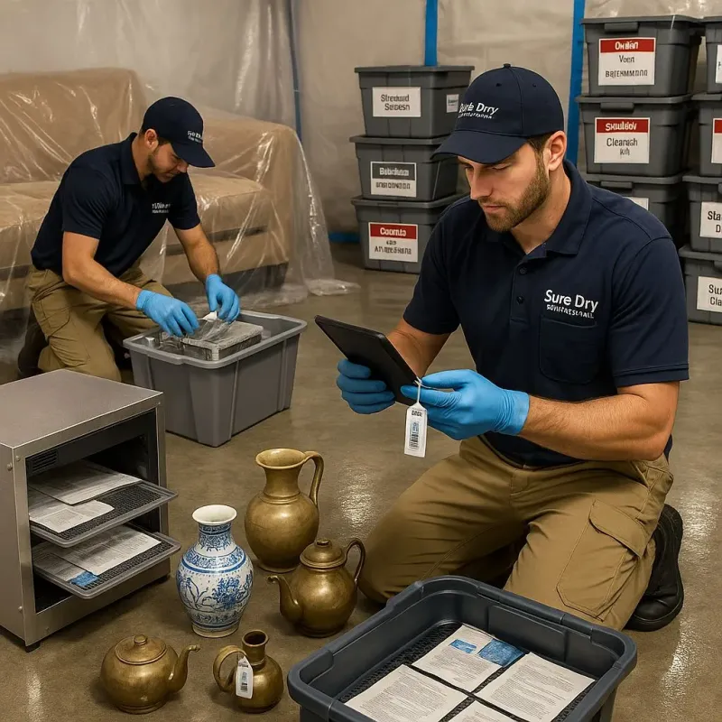 Content Protection and Restoration process in East Petersburg, PA