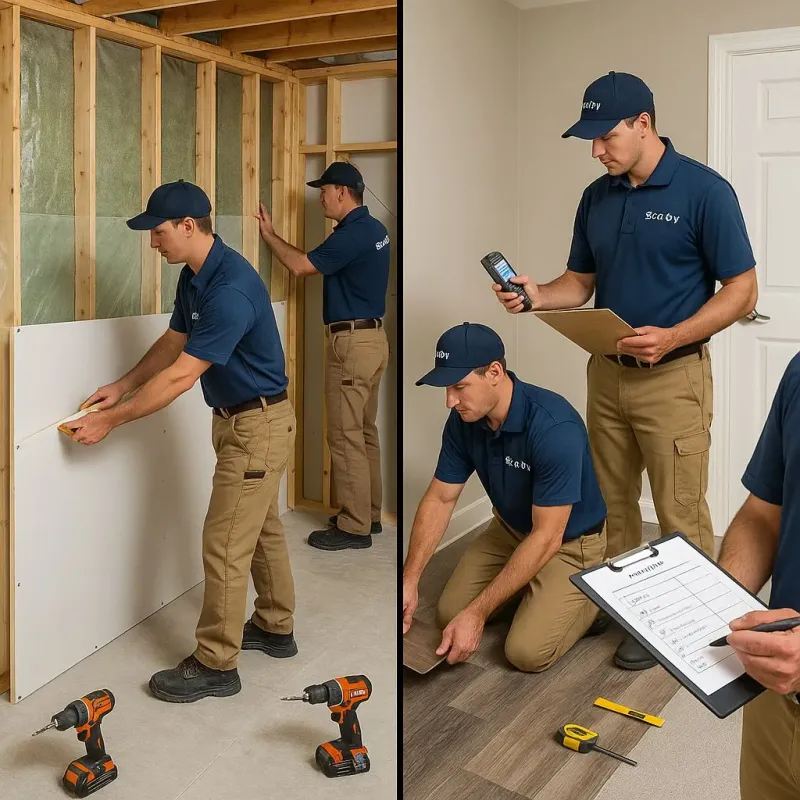 Repairs and Reconstruction process in East Petersburg, PA