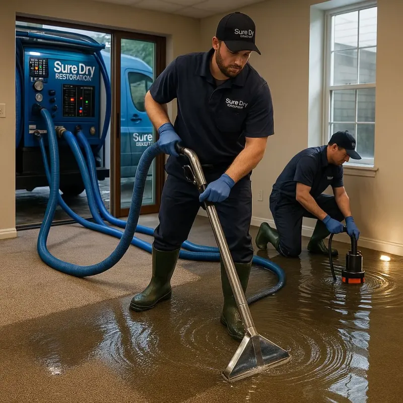 Water Extraction and Removal process in East Petersburg, PA